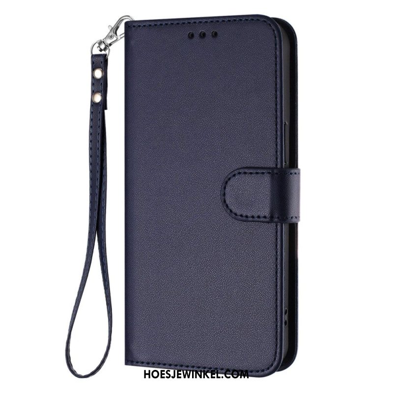 Folio-hoesje Xiaomi 17 Pro Max Telefoonhoesje Effen Lederlook