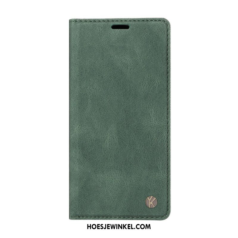 Folio-hoesje Xiaomi 17 Pro Max Yikatu Suède-look