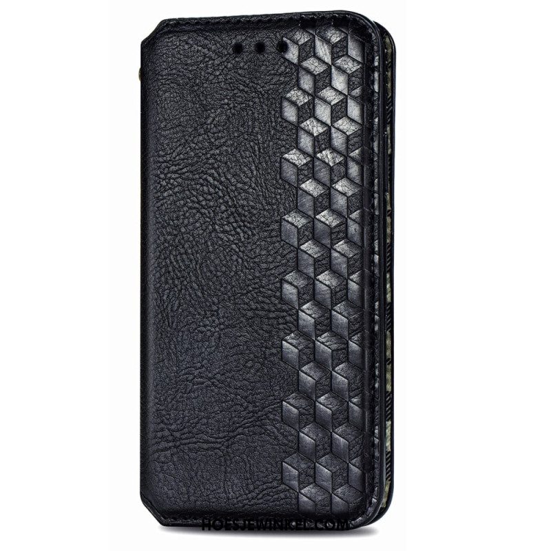 Folio-hoesje Xiaomi 17 Pro Telefoonhoesje Vintage Diamantpatroon