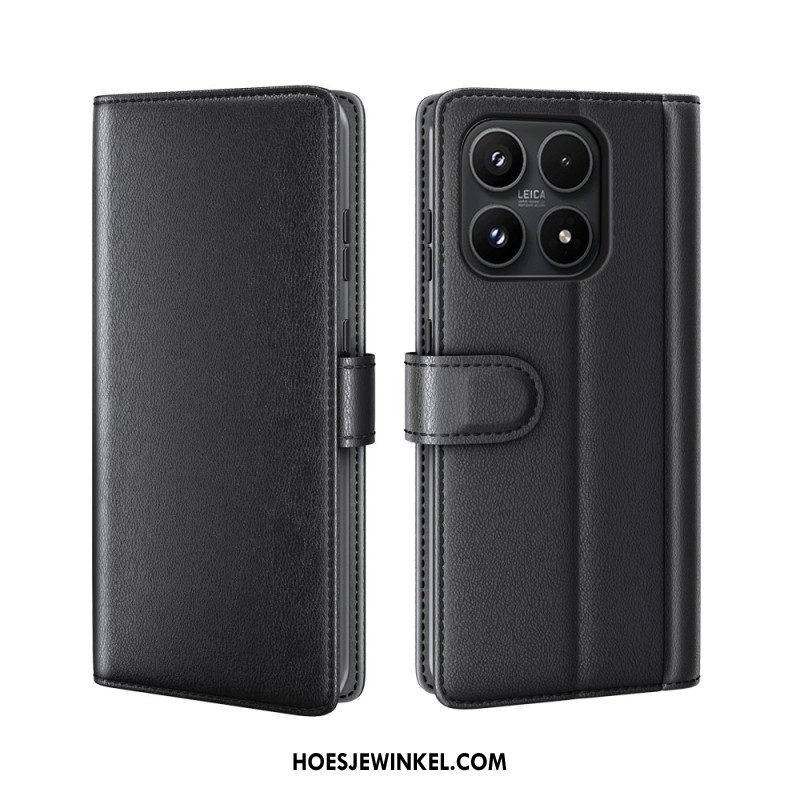 Folio-hoesje Xiaomi 17 Telefoonhoesje Echt Leer