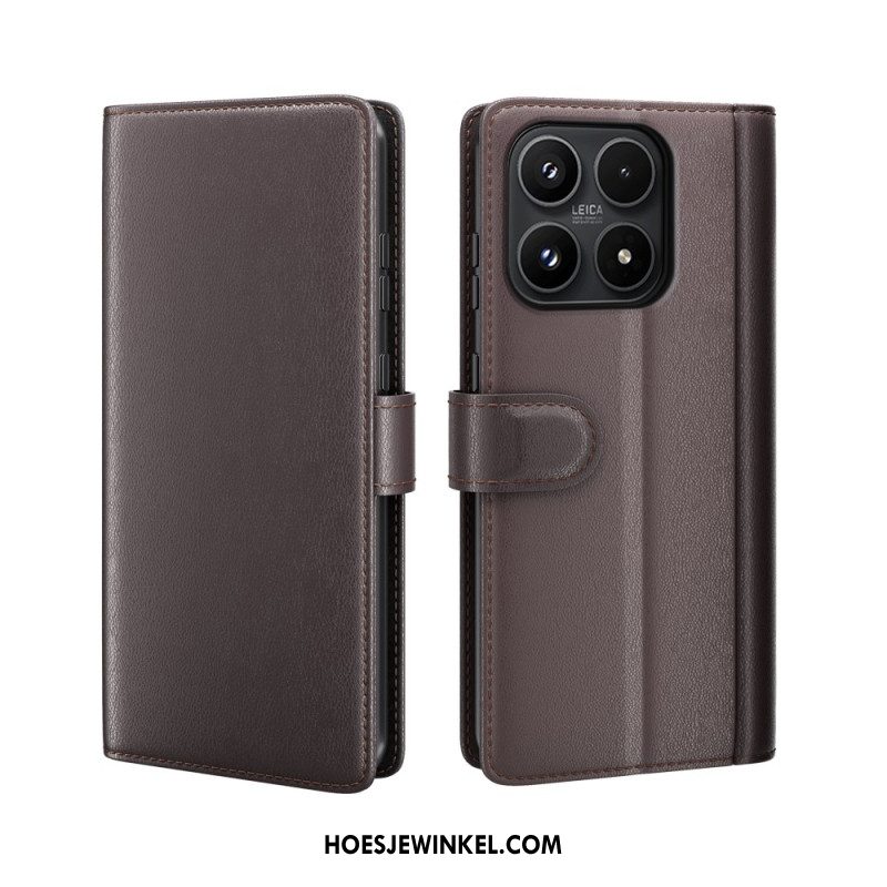 Folio-hoesje Xiaomi 17 Telefoonhoesje Echt Leer