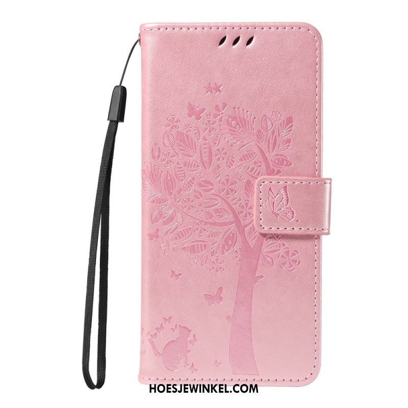 Folio-hoesje Xiaomi 17 Telefoonhoesje Krabpaal