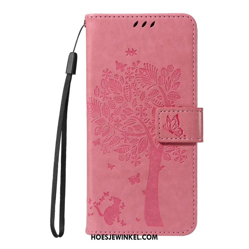 Folio-hoesje Xiaomi 17 Telefoonhoesje Krabpaal