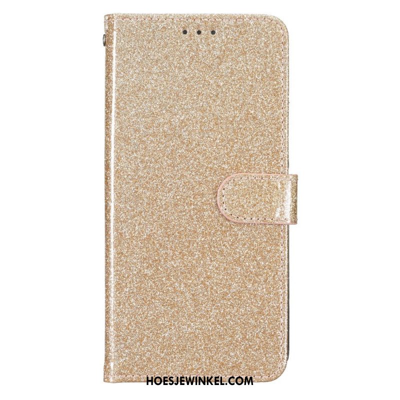 Folio-hoesje Xiaomi 17 Telefoonhoesje Pailletten