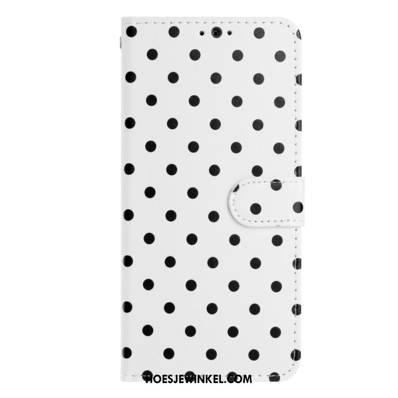 Folio-hoesje Xiaomi 17 Telefoonhoesje Polka Dots