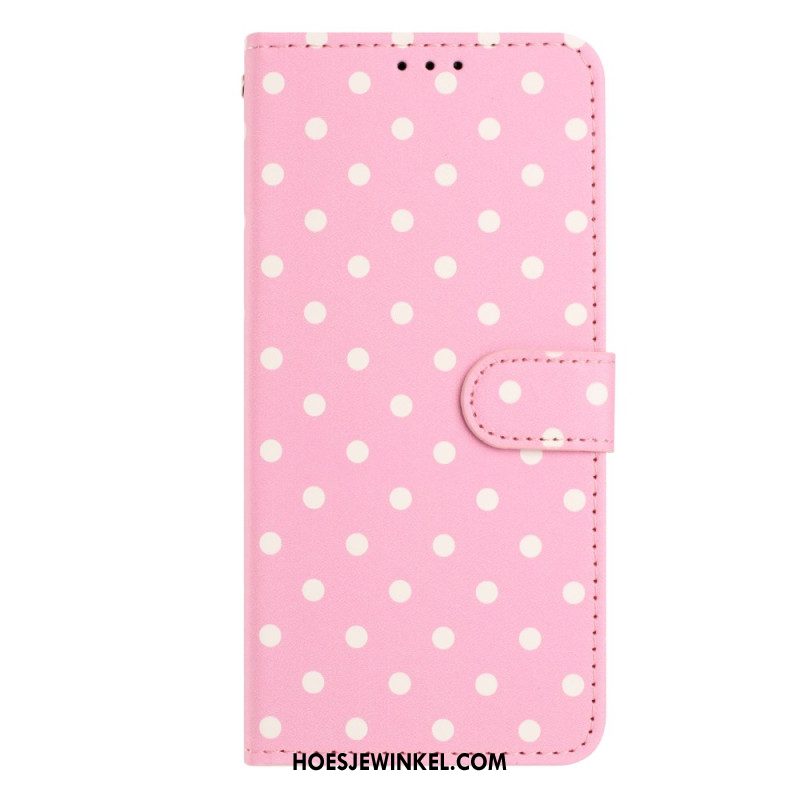 Folio-hoesje Xiaomi 17 Telefoonhoesje Polka Dots