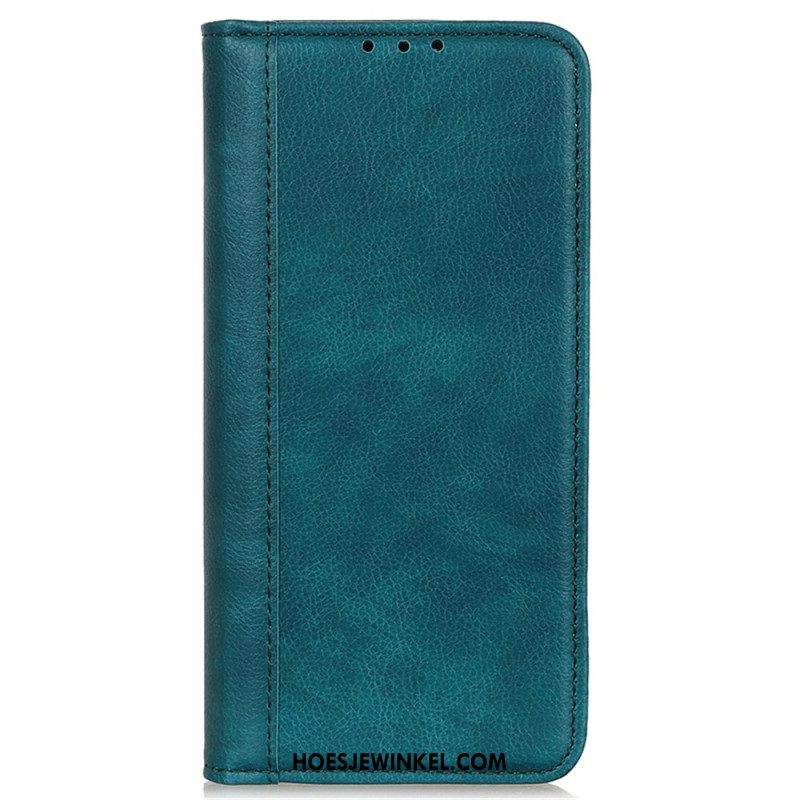 Folio-hoesje Xiaomi Redmi Note 14 4g Splitleer Bescherming Hoesje