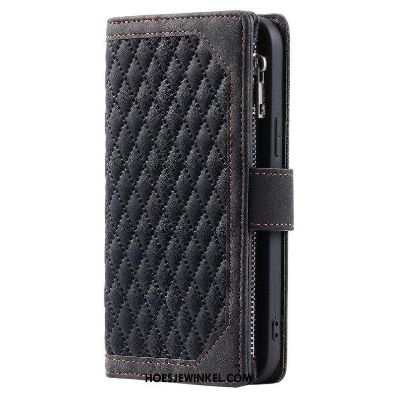 Folio-hoesje Xiaomi Redmi Note 14 4g Telefoonhoesje Gewatteerde Portemonnee