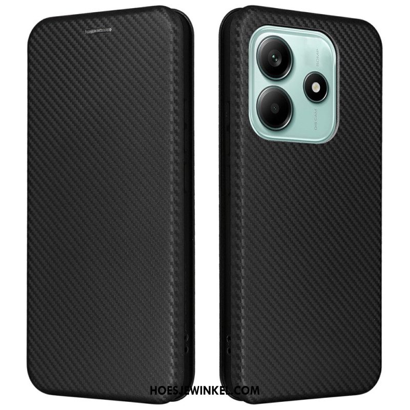 Folio-hoesje Xiaomi Redmi Note 14 5g Koolstofvezel