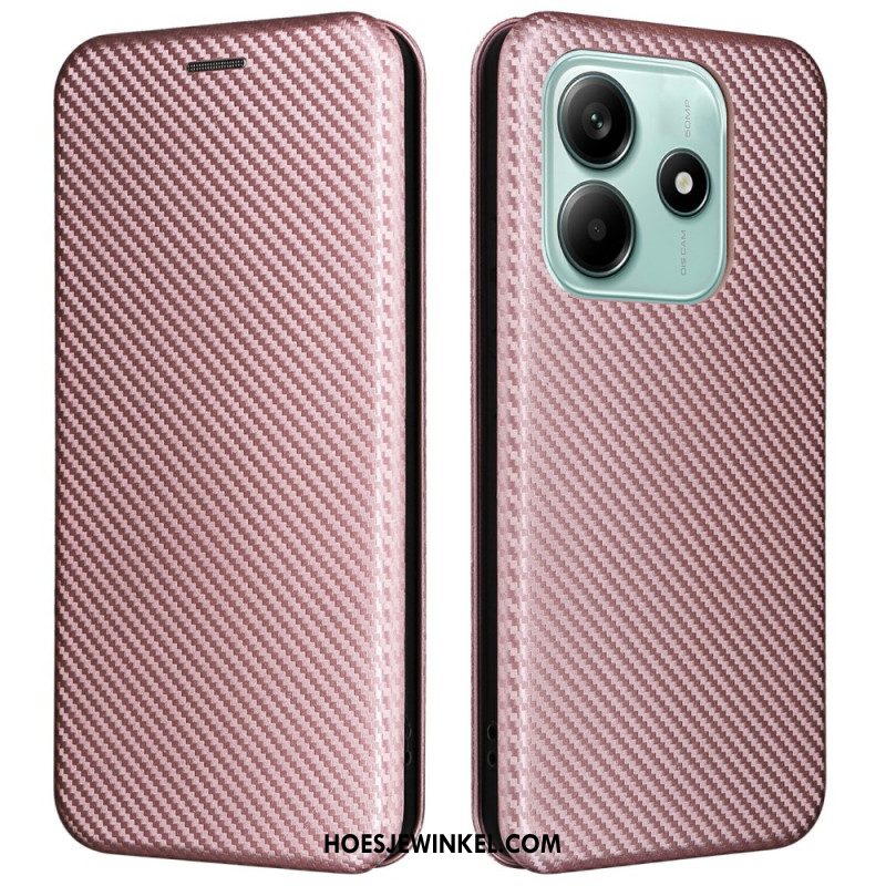 Folio-hoesje Xiaomi Redmi Note 14 5g Koolstofvezel