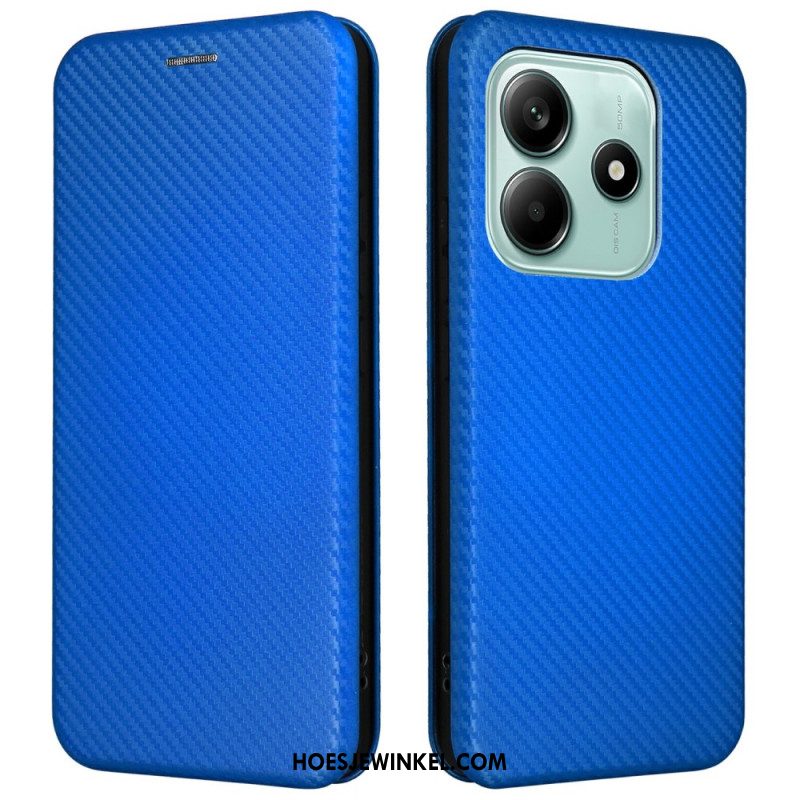 Folio-hoesje Xiaomi Redmi Note 14 5g Koolstofvezel