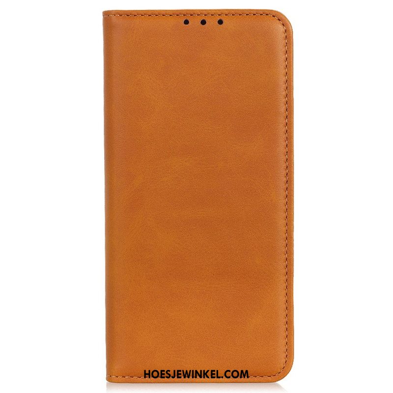 Folio-hoesje Xiaomi Redmi Note 14 5g Leer Met Structuur