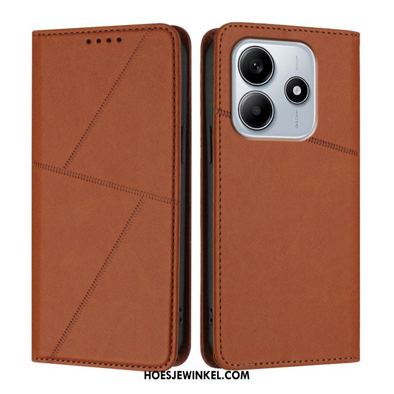 Folio-hoesje Xiaomi Redmi Note 14 5g Lijnen