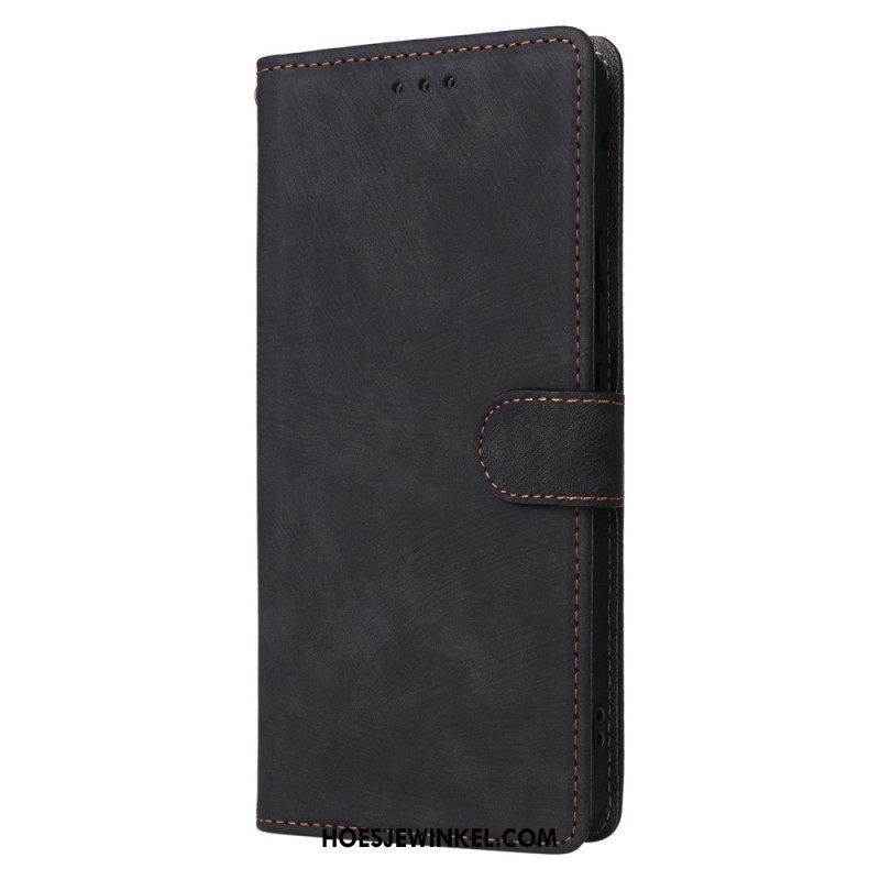 Folio-hoesje Xiaomi Redmi Note 14 5g Suède-effect Rfid-bescherming