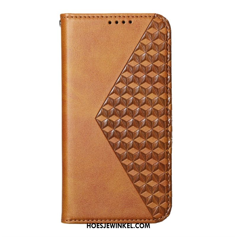 Folio-hoesje Xiaomi Redmi Note 14 5g Telefoonhoesje Diamantdesign