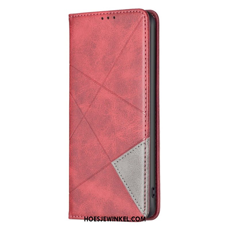 Folio-hoesje Xiaomi Redmi Note 14 5g Telefoonhoesje Geometrisch