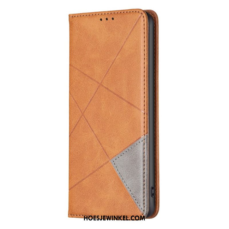 Folio-hoesje Xiaomi Redmi Note 14 5g Telefoonhoesje Geometrisch