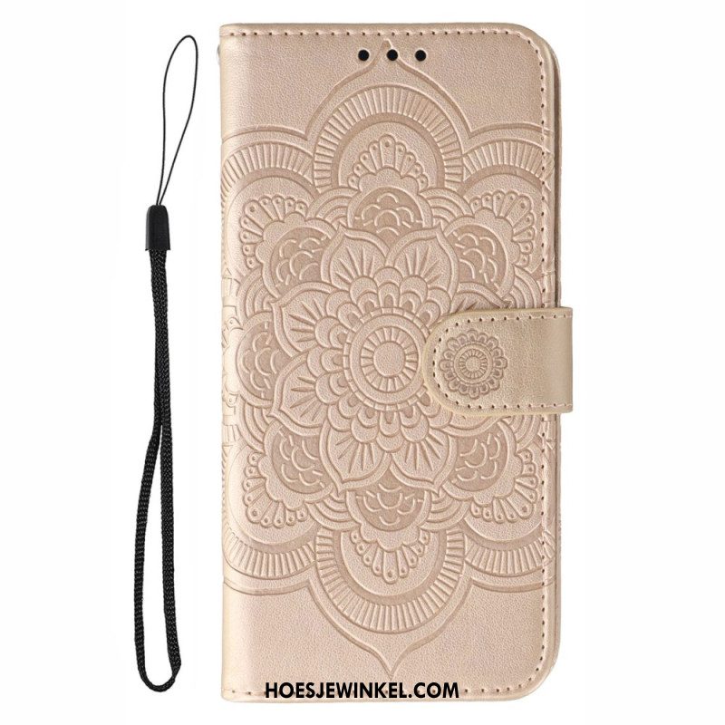 Folio-hoesje Xiaomi Redmi Note 14 5g Telefoonhoesje Mandala Design