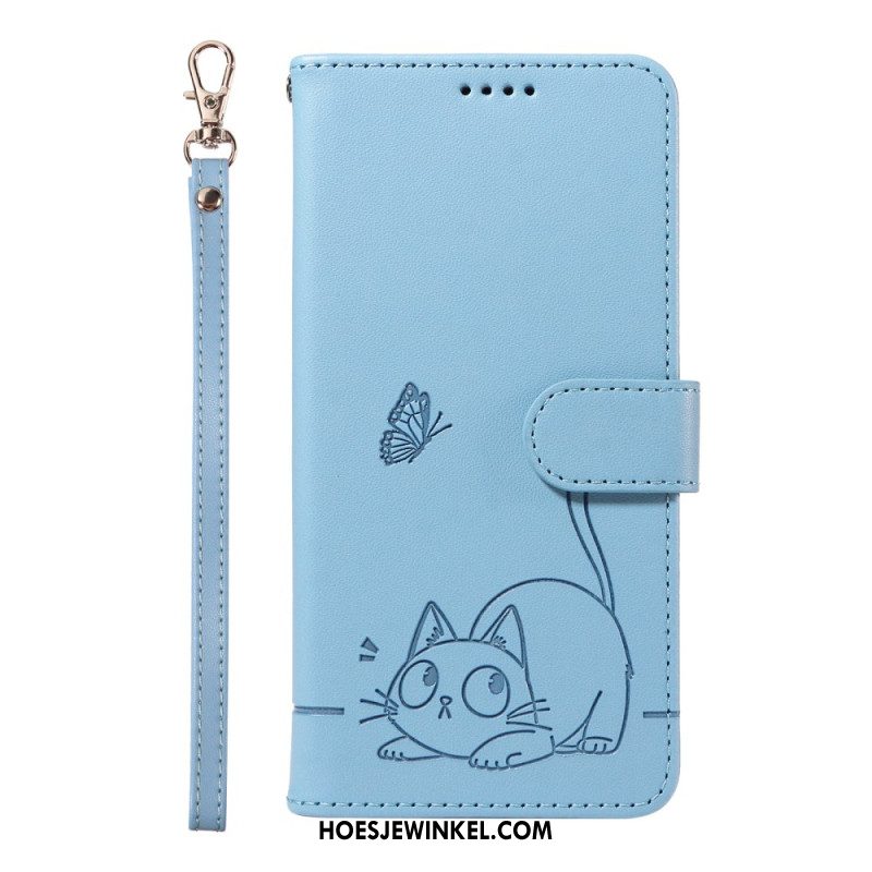 Folio-hoesje Xiaomi Redmi Note 14 5g Telefoonhoesje Mijn Kat