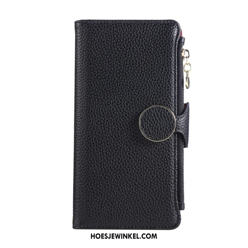 Folio-hoesje Xiaomi Redmi Note 14 5g Telefoonhoesje Portemonnee In Retrostijl