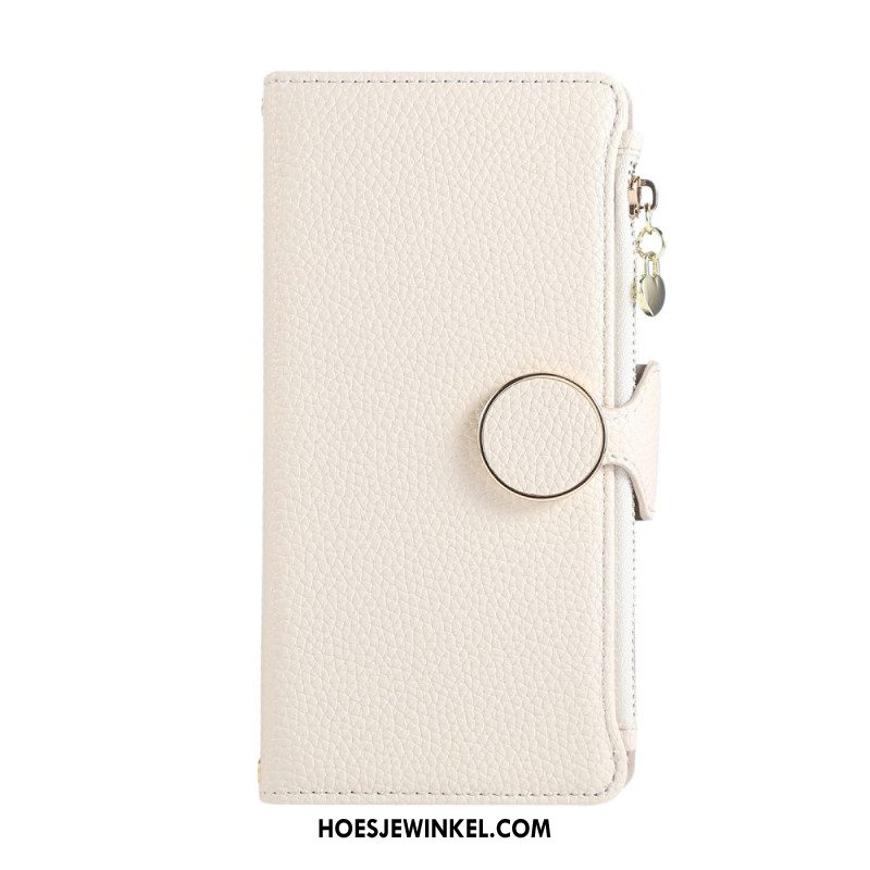 Folio-hoesje Xiaomi Redmi Note 14 5g Telefoonhoesje Portemonnee In Retrostijl