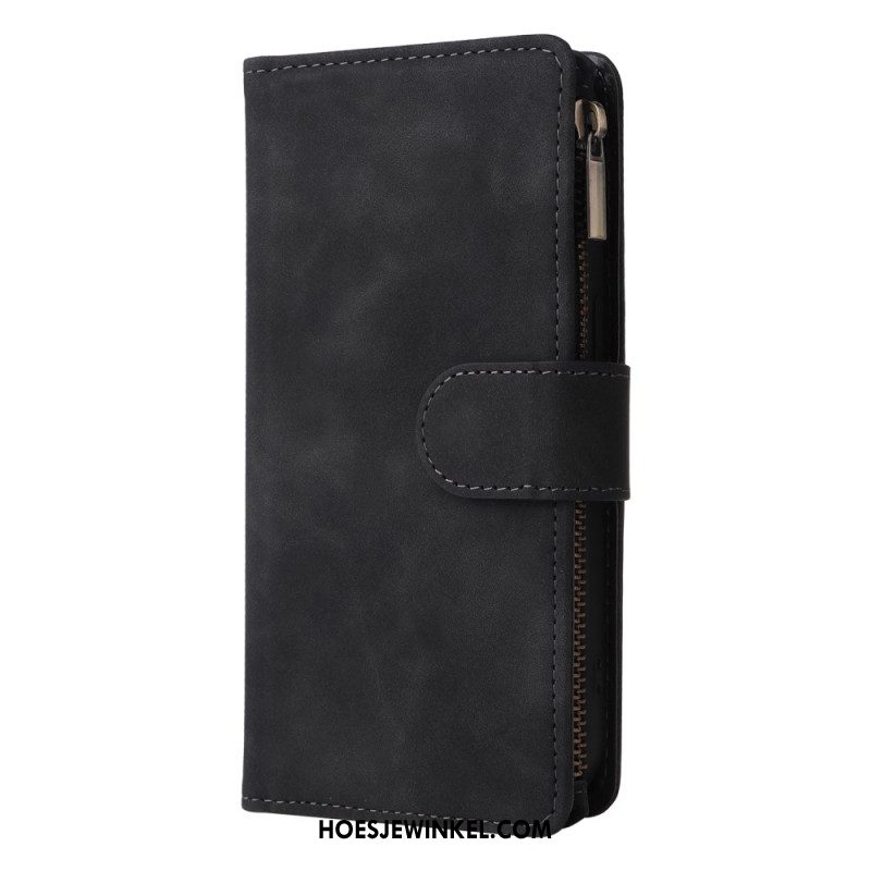 Folio-hoesje Xiaomi Redmi Note 14 5g Telefoonhoesje Portemonnee Met Volledige Lederlook