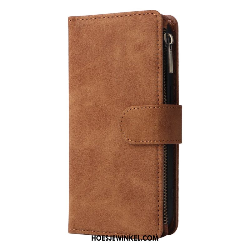 Folio-hoesje Xiaomi Redmi Note 14 5g Telefoonhoesje Portemonnee Met Volledige Lederlook