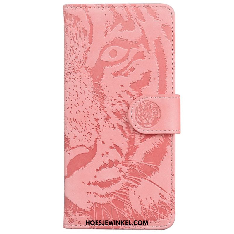 Folio-hoesje Xiaomi Redmi Note 14 5g Telefoonhoesje Tijgerprint