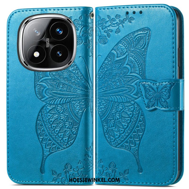 Folio-hoesje Xiaomi Redmi Note 14 Pro 4g Barokke Vlinder