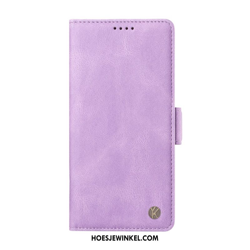 Folio-hoesje Xiaomi Redmi Note 14 Pro 4g Suède-effect (ykatu) Bescherming Hoesje