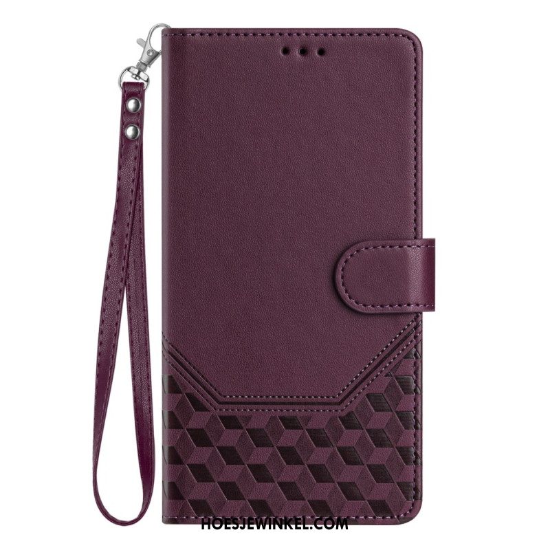 Folio-hoesje Xiaomi Redmi Note 14 Pro 5g Honingraat