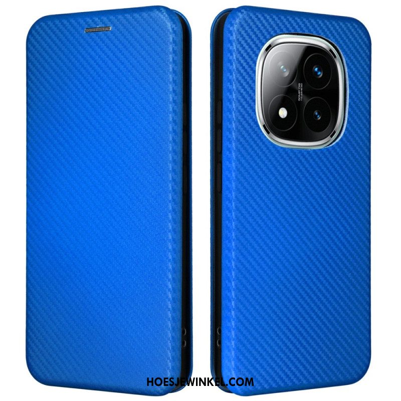 Folio-hoesje Xiaomi Redmi Note 14 Pro 5g Koolstofvezel