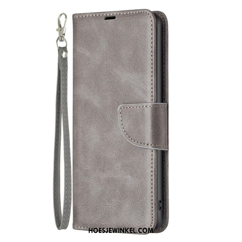 Folio-hoesje Xiaomi Redmi Note 14 Pro 5g Schuine Bandsluiting