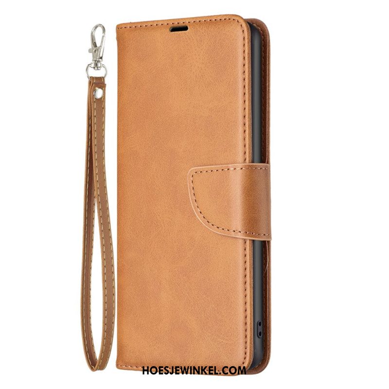 Folio-hoesje Xiaomi Redmi Note 14 Pro 5g Schuine Bandsluiting