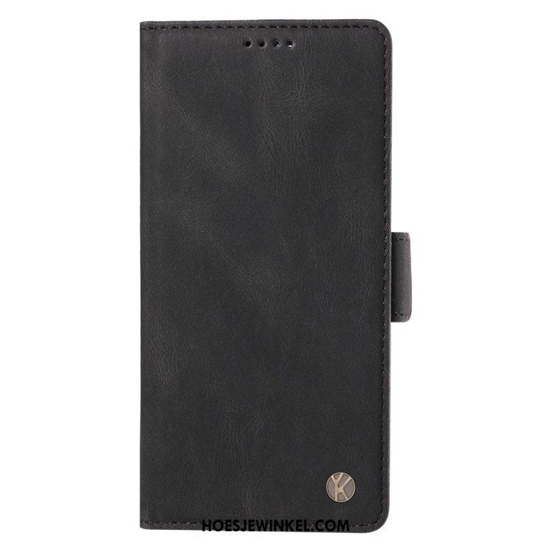 Folio-hoesje Xiaomi Redmi Note 14 Pro 5g Telefoonhoesje Ykatu Suède-effect