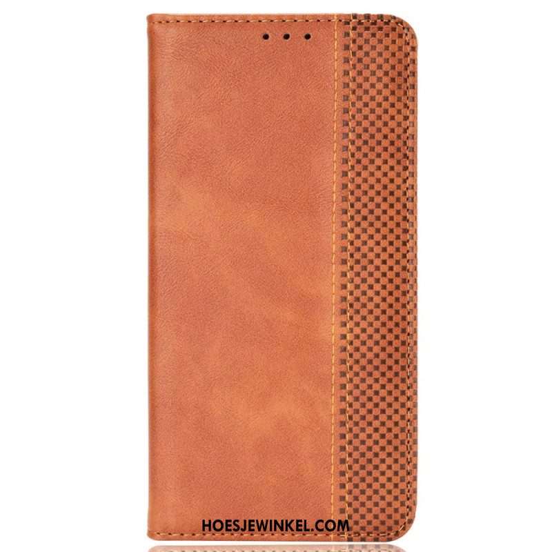 Folio-hoesje Xiaomi Redmi Note 14 Pro 5g Vintage Rand Bescherming Hoesje