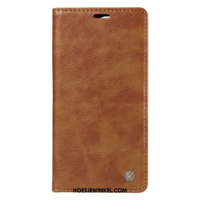 Folio-hoesje Xiaomi Redmi Note 14 Pro 5g Ykatu Vintage