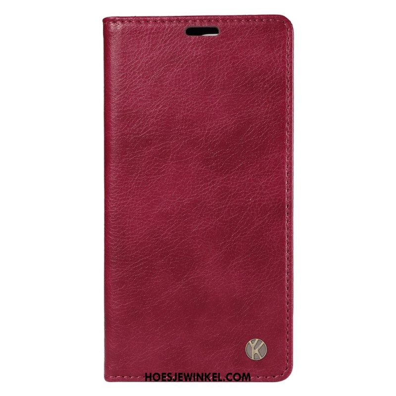 Folio-hoesje Xiaomi Redmi Note 14 Pro 5g Ykatu Vintage