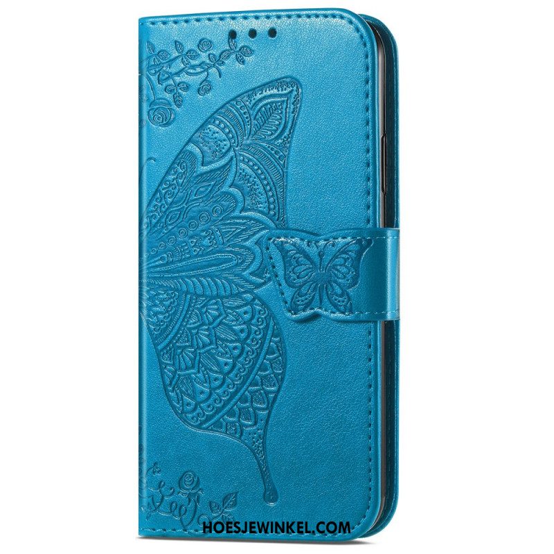 Folio-hoesje Xiaomi Redmi Note 14 Pro Plus 5g Barok Vlinder