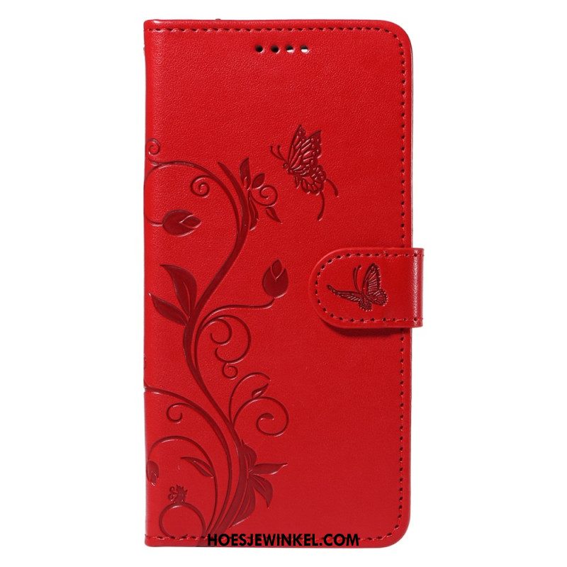 Folio-hoesje Xiaomi Redmi Note 14 Pro Plus 5g Telefoonhoesje Botanisch