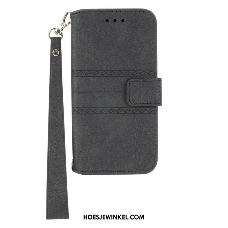 Folio-hoesje Xiaomi Redmi Note 14 Pro Plus 5g Telefoonhoesje Fries En Bandje