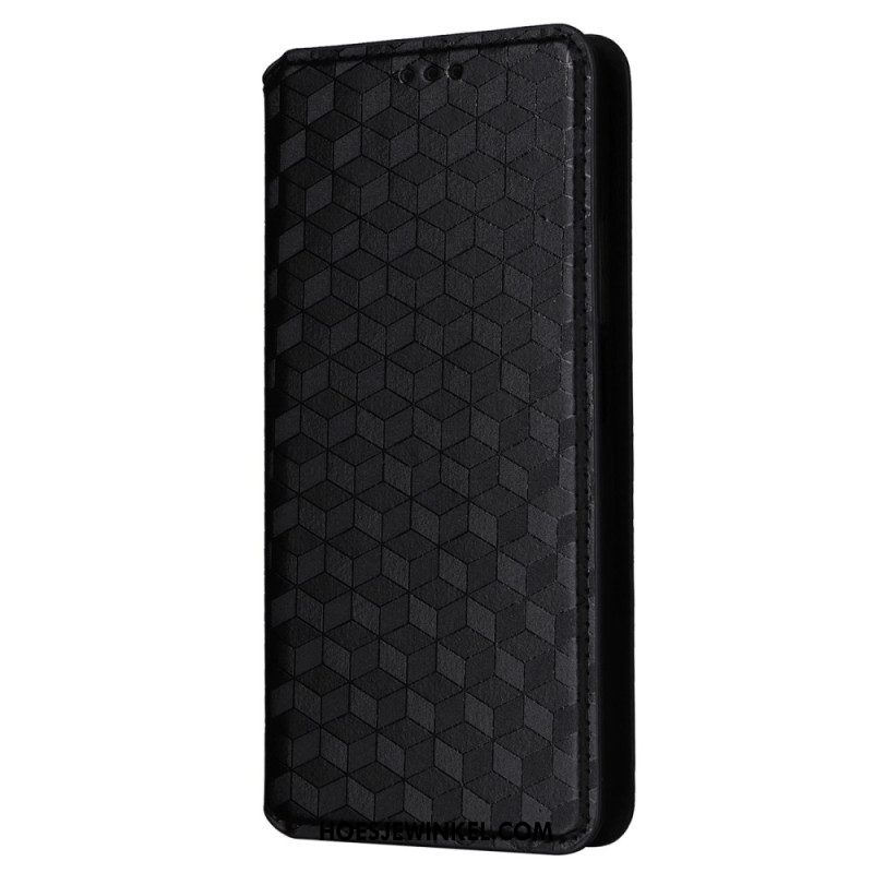 Folio-hoesje Xiaomi Redmi Note 14s Diamantpatroon Bescherming Hoesje
