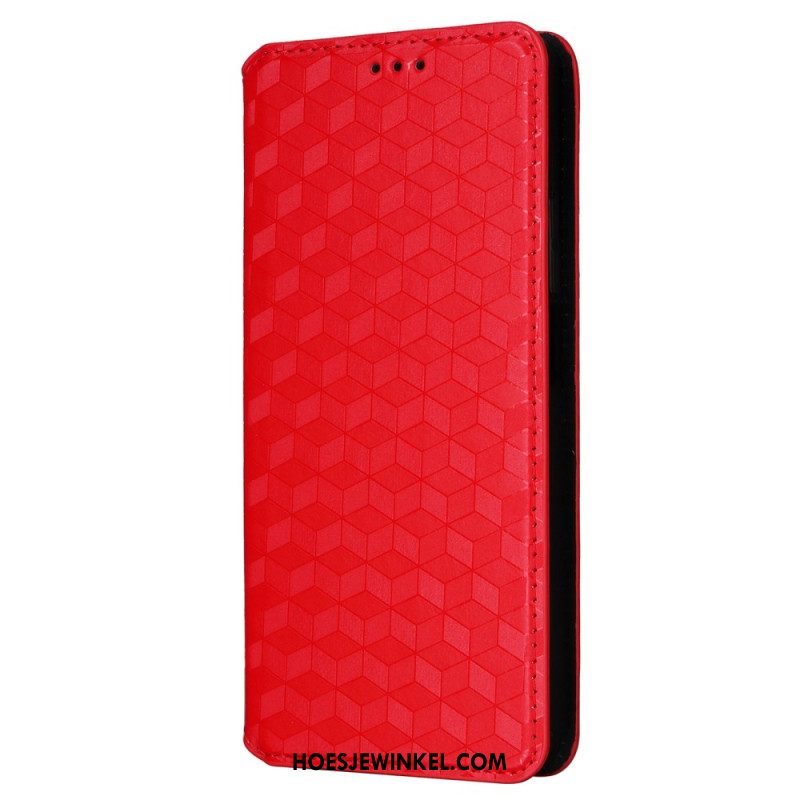 Folio-hoesje Xiaomi Redmi Note 14s Diamantpatroon Bescherming Hoesje
