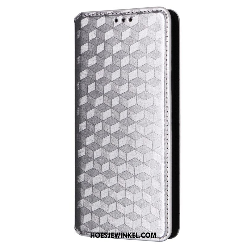 Folio-hoesje Xiaomi Redmi Note 14s Diamantpatroon Bescherming Hoesje