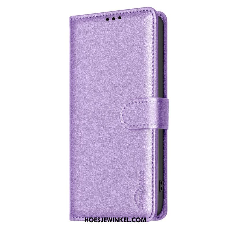 Folio-hoesje Xiaomi Redmi Note 15 5g Binfen Color Klassiek