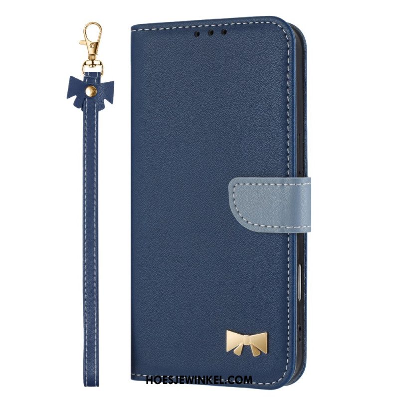 Folio-hoesje Xiaomi Redmi Note 15 5g Decoratieve Knoop