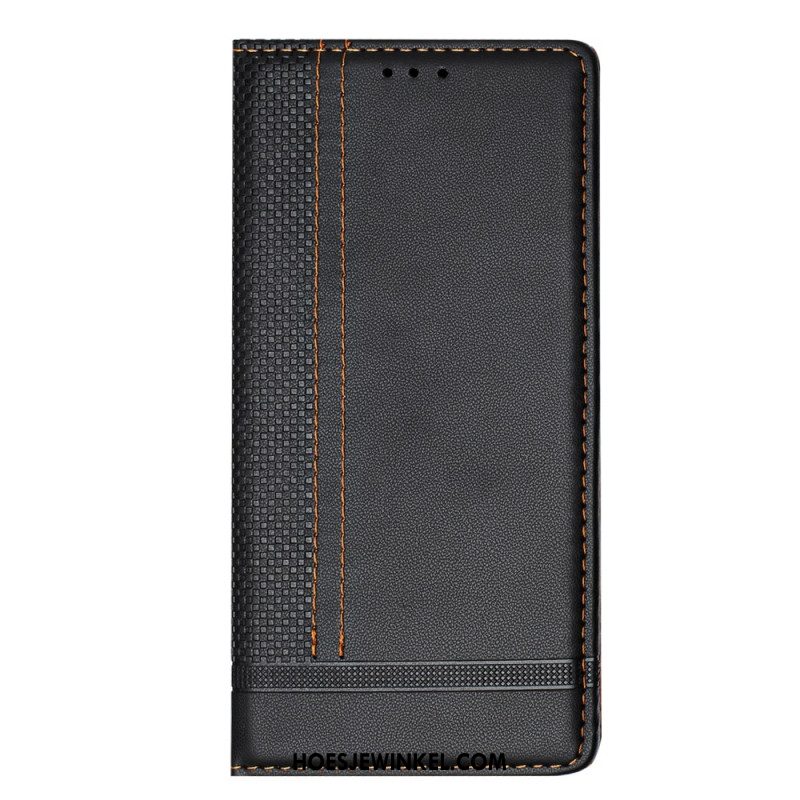 Folio-hoesje Xiaomi Redmi Note 15 5g Rasterpatroon Bescherming Hoesje