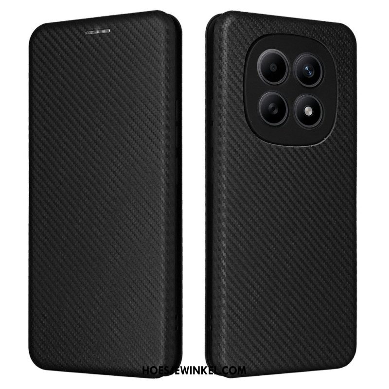 Folio-hoesje Xiaomi Redmi Note 15 5g Schokbestendige Koolstofvezeltextuur Bescherming Hoesje