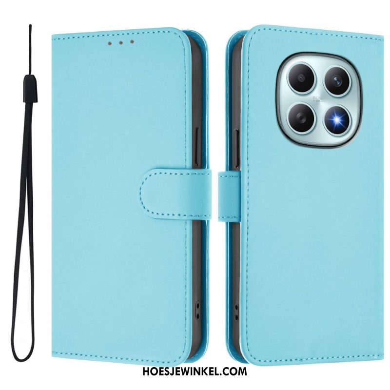 Folio-hoesje Xiaomi Redmi Note 15 5g Telefoonhoesje Effen