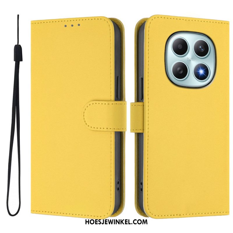 Folio-hoesje Xiaomi Redmi Note 15 5g Telefoonhoesje Effen
